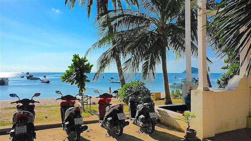 Aluguel de moto em Koh Tao