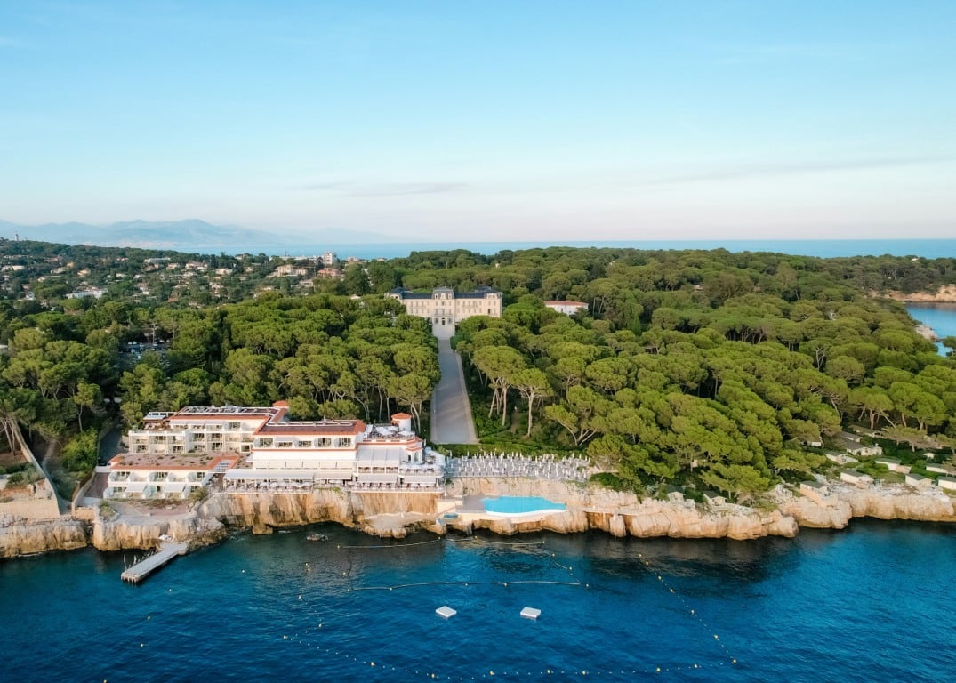 Vista geral de Antibes