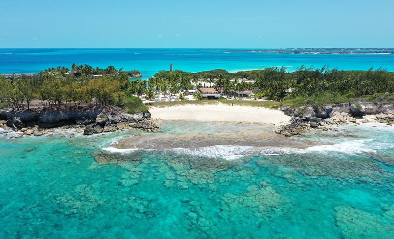 Blue Lagoon nas Bahamas