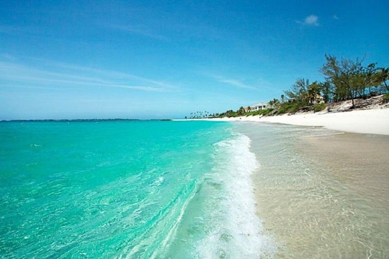 Cabbage Beach nas Bahamas