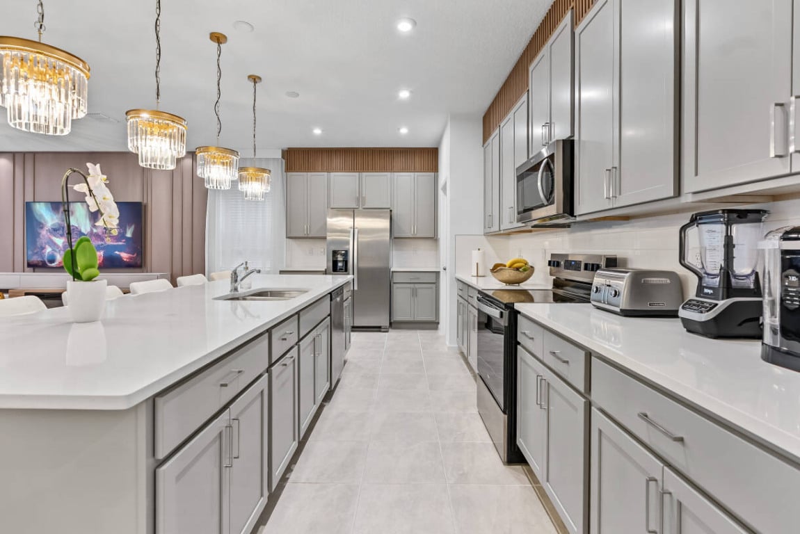 Cozinha de casa para aluguel em Orlando
