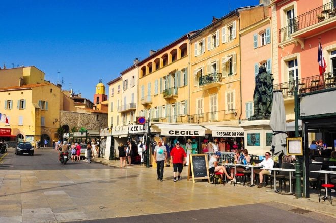 Centro de Saint-Tropez
