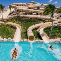 Ingresso do El Dorado Water Park em Punta Cana