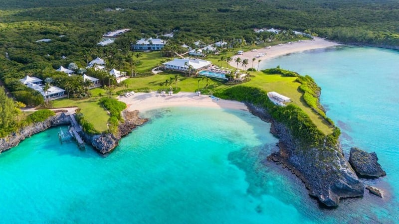 Eleuthera nas Bahamas
