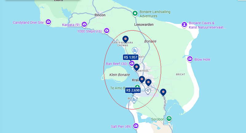 Melhor região onde ficar em Bonaire
