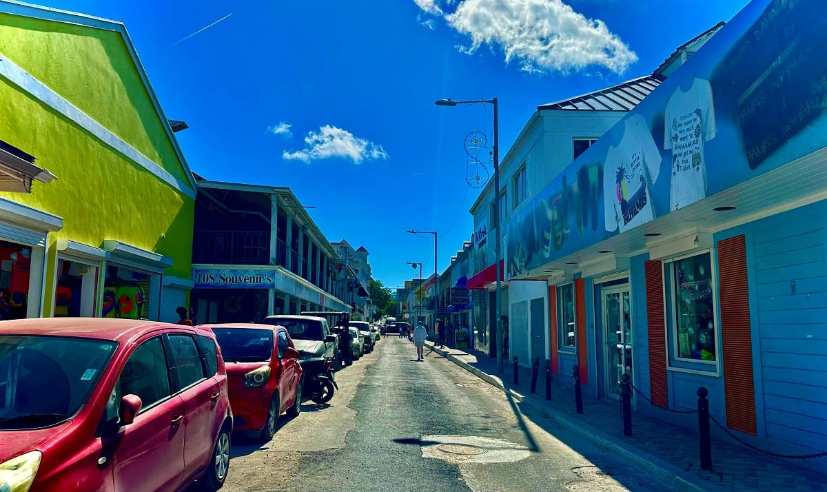 Bay Street nas Bahamas 
