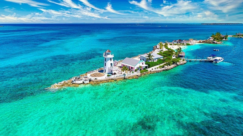 Pearl Island nas Bahamas