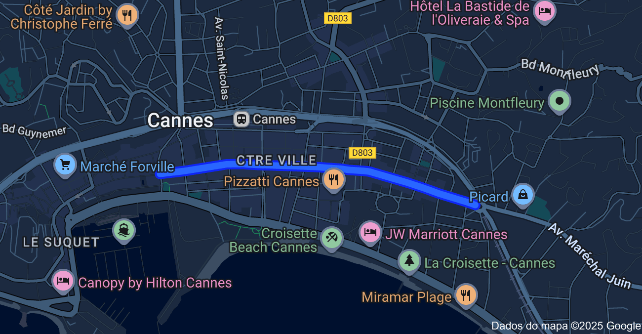 Mapa na região de ILEC