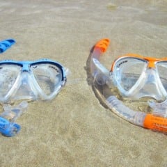 Ingresso para a prática de snorkel em Bonaire no Caribe