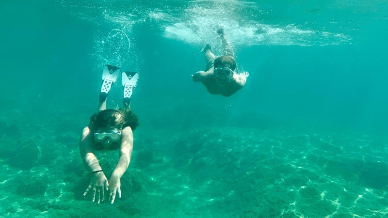 Snorkeling nas Bahamas Snorkeling nas Bahamas