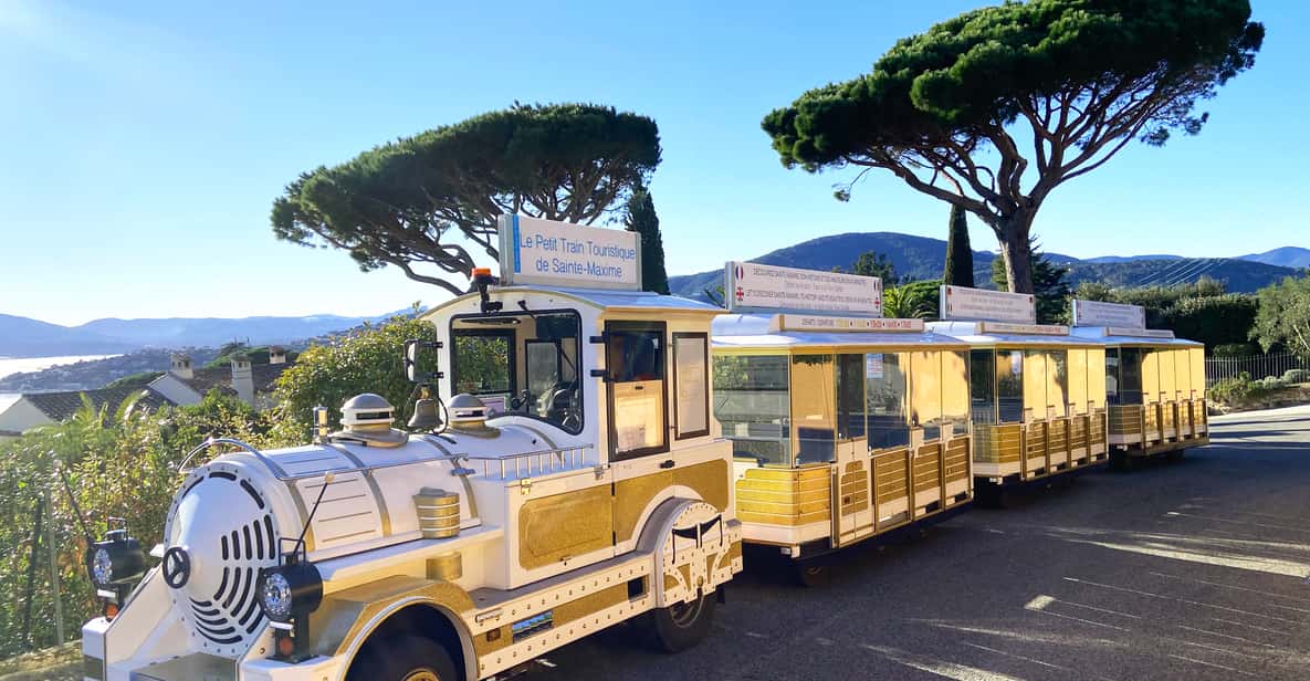 Trem turístico em St. Tropez