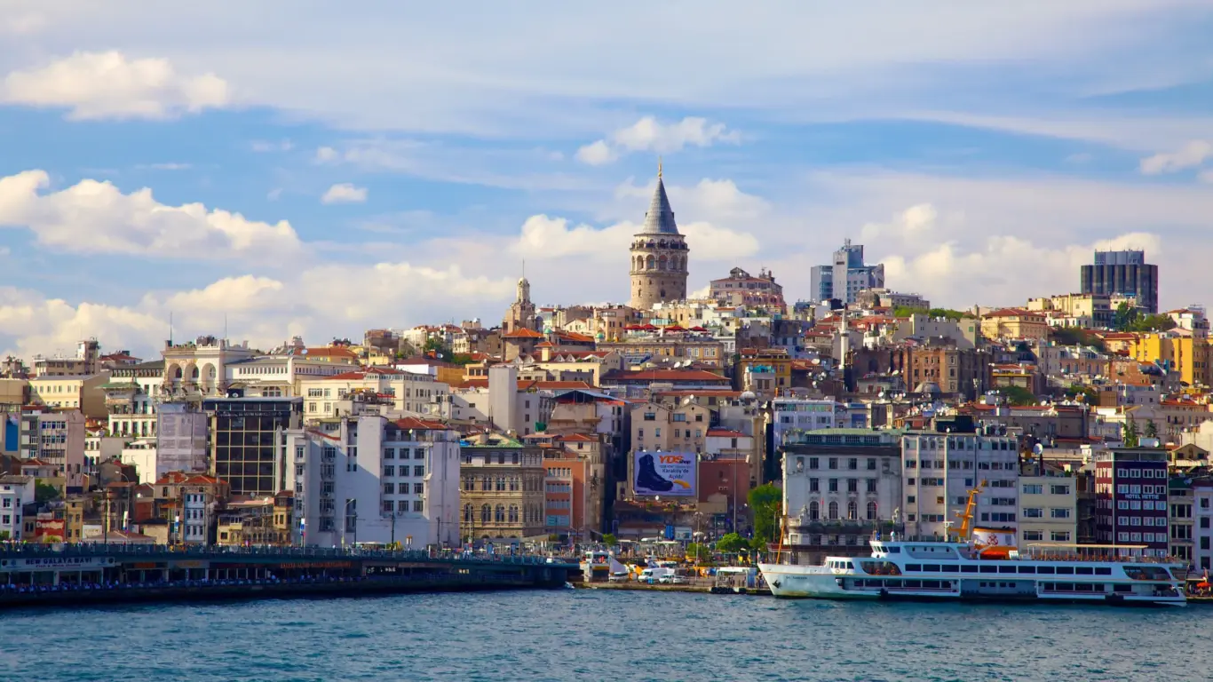 Vista panorâmica de Karakoy