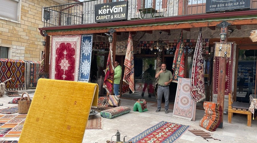 Loja de Kilims na Turquia