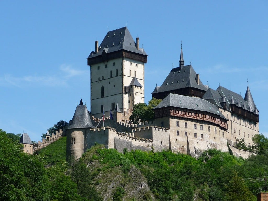 Castelo Karlštejn na República Checa  Castelo Karlštejn