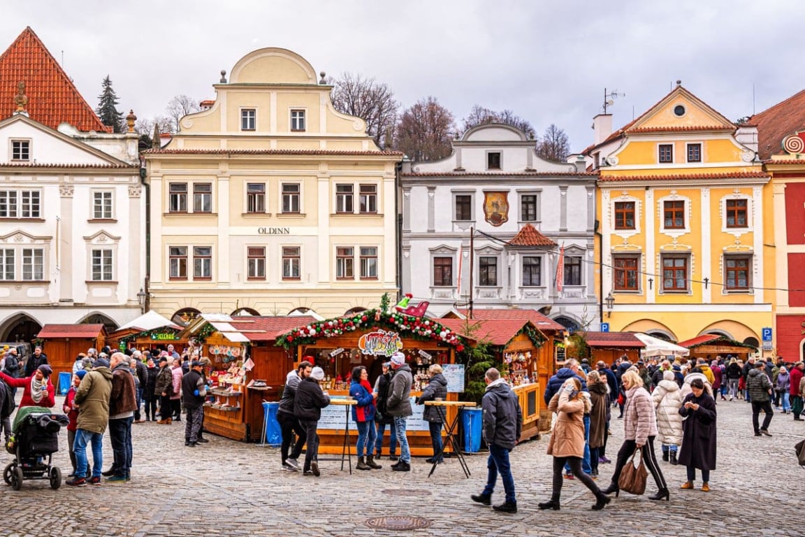 Mercado de Natal de Český Krumlov Mercado de Natal de Český Krumlov