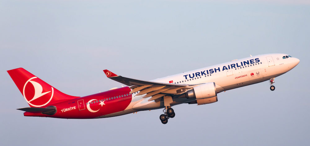 Avião na Turquia