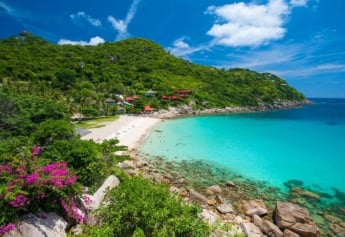 Praia Ao Leuk Beach em Koh Tao Praia Ao Leuk Beach em Koh Tao