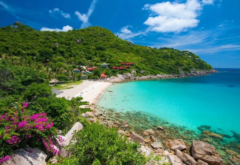 Praia Ao Leuk Beach em Koh Tao