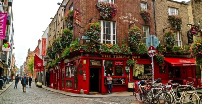 Pub The Temple Bar em Dublin