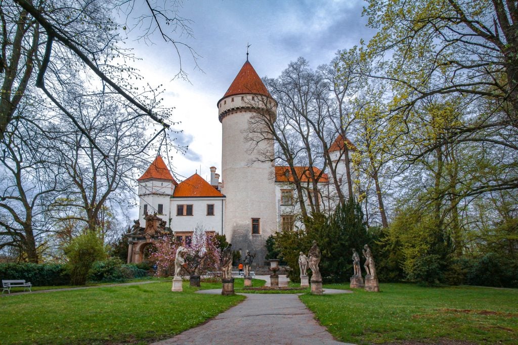 Castelo de Konopiště na República Checa  Castelo de Konopiště
