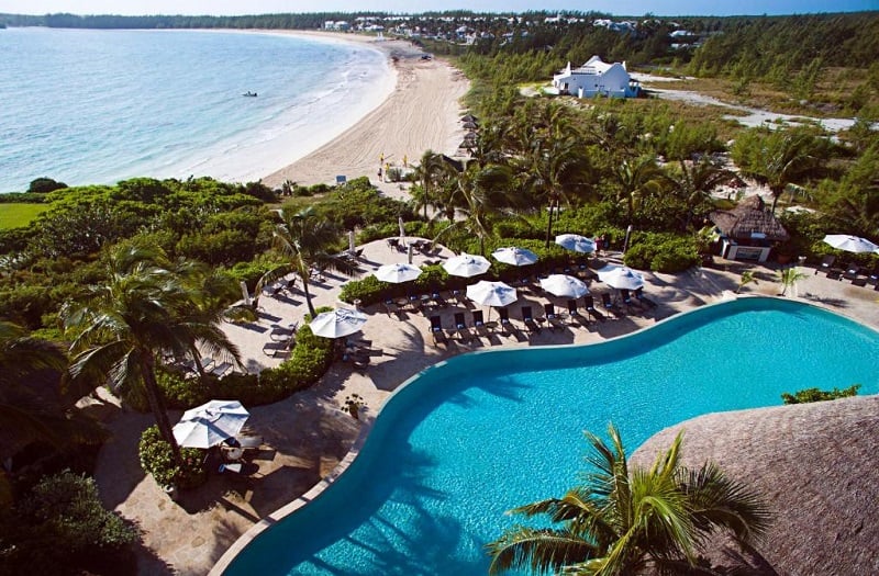 Hotel estilo resort nas Bahamas 