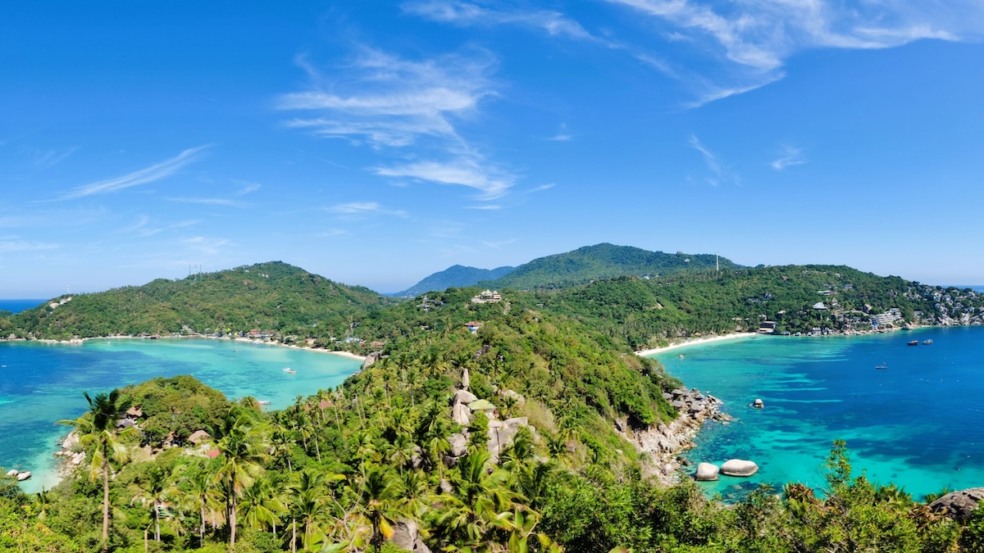 Mirante John-Suwan Viewpoint em Koh Tao
