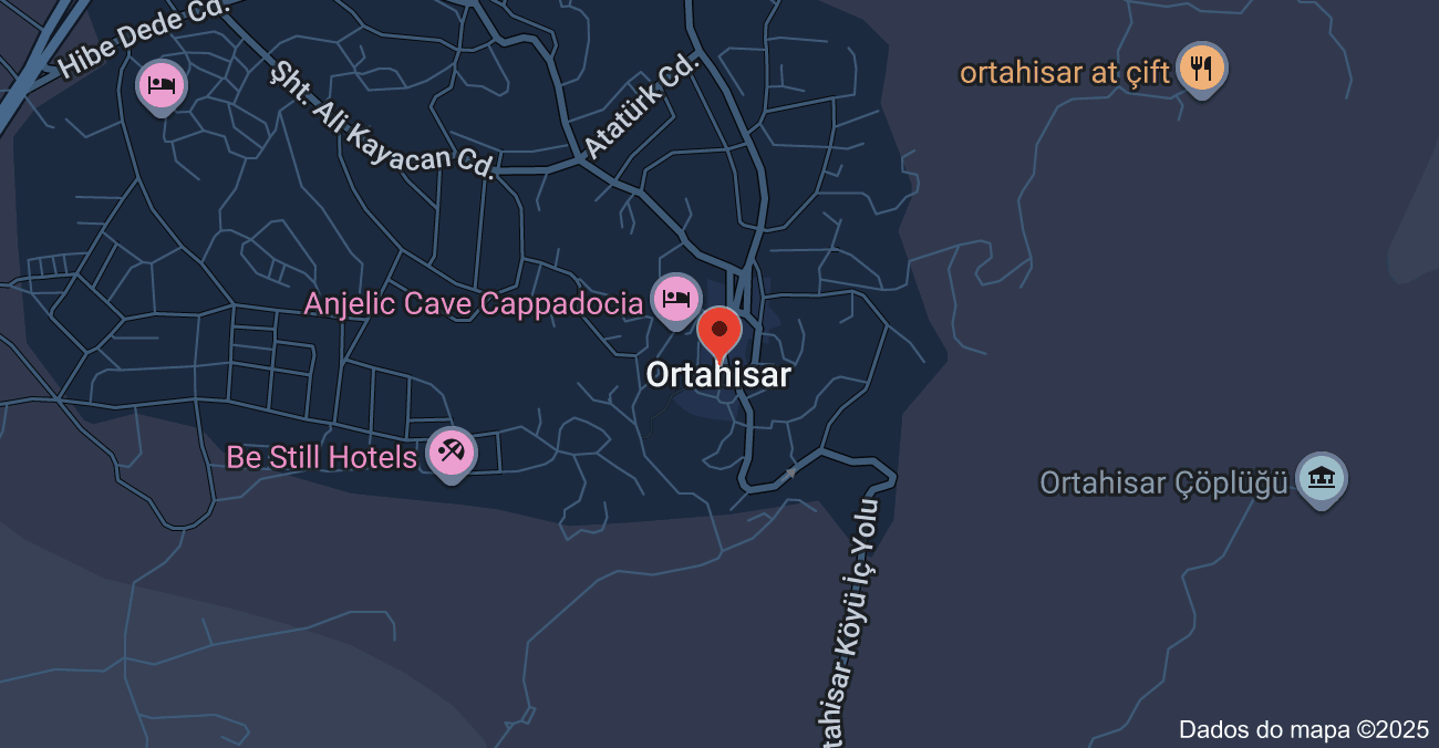 Mapa de Ortahisar