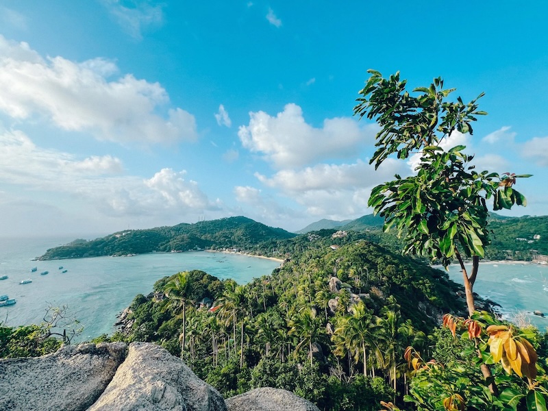 Mirante John-Suwan Viewpoint em Koh Tao