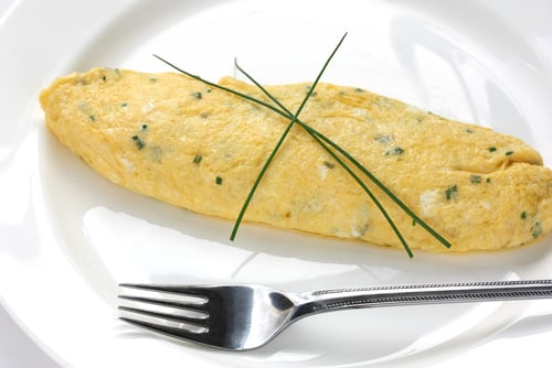 omelete espesso