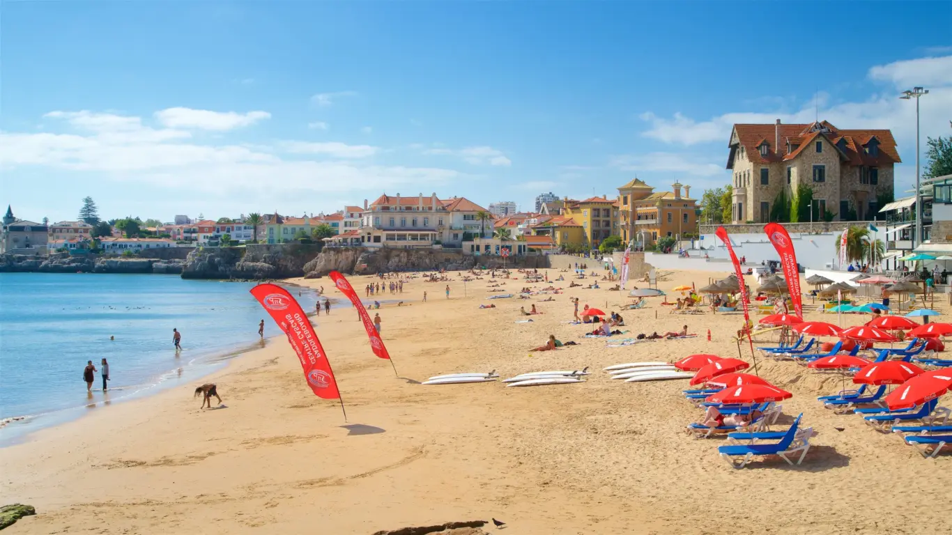 Praia da Duquesa em Cascais