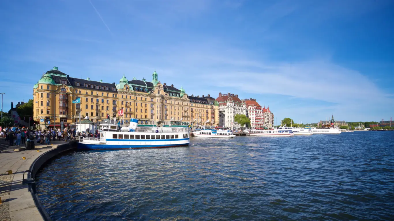 Visão geral de Östermalm Visão geral de Östermalm