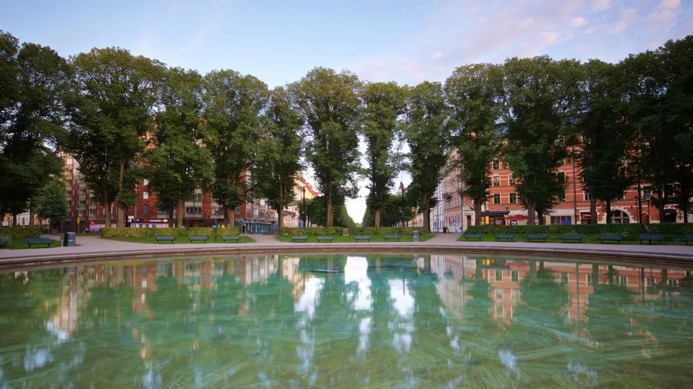 Parque em Estocolmo Parque em Estocolmo