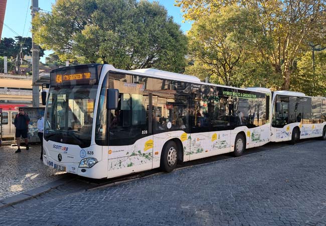 ônibus em Sintra