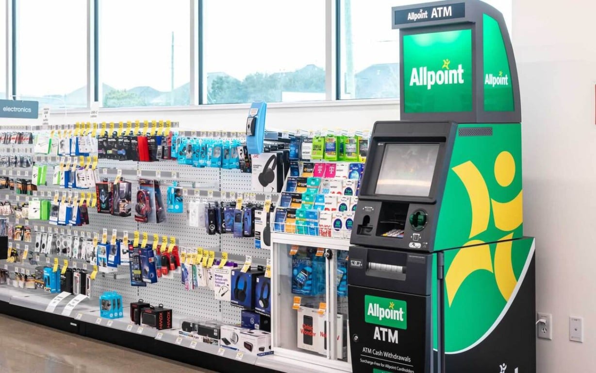 Caixa AllPoint nos Estados Unidos