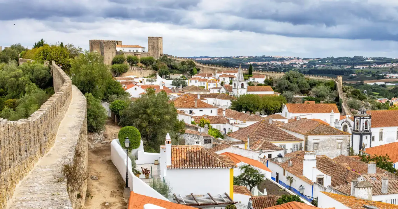 Óbidos em Portugal