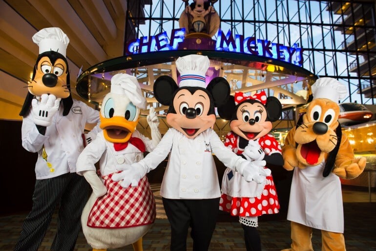 Restaurante Chef Mickey’s na Disney Orlando