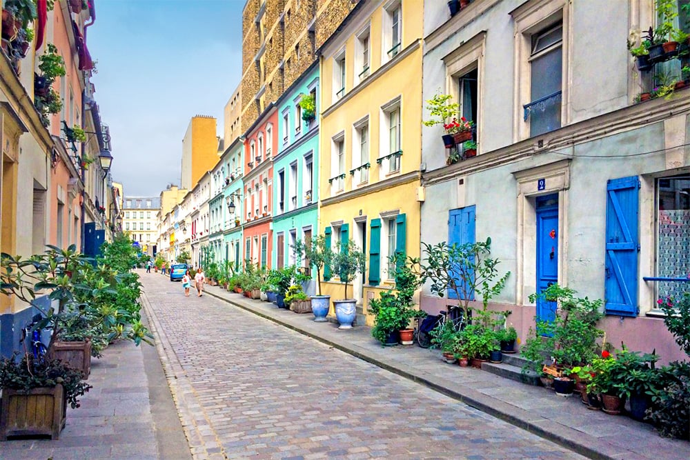 Rue Cremiux em Paris Rue Cremiux em Paris