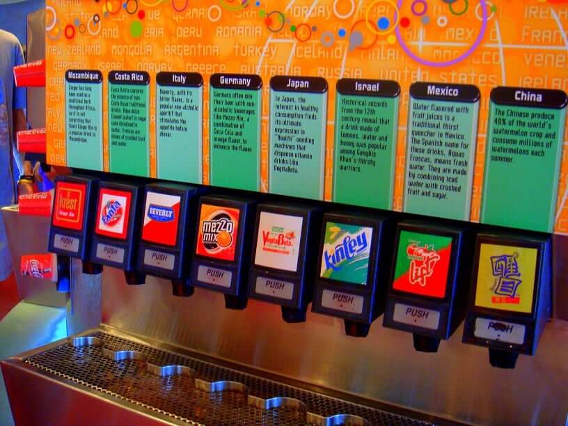 Sabores Coca-Cola no Club Cool Sabores Coca-Cola no Club Cool