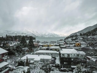Cidades com neve na Suécia