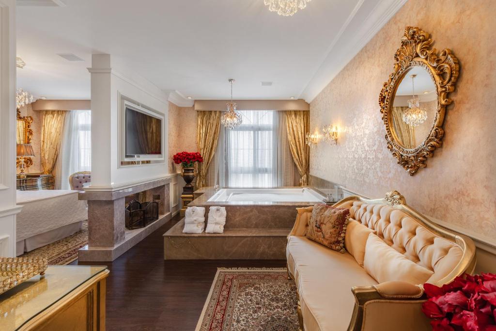 Suíte no Hotel Colline de France em Gramado