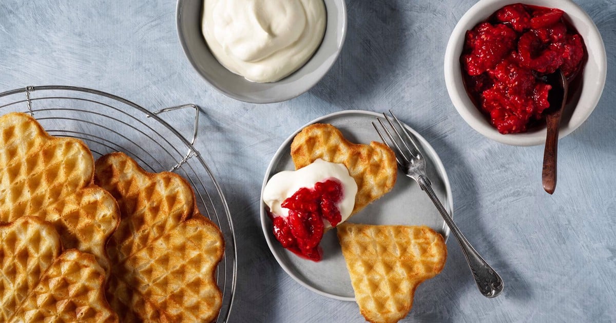 Våffeldagen - Dia da Waffle na Suécia Våffeldagen - Dia da Waffle na Suécia
