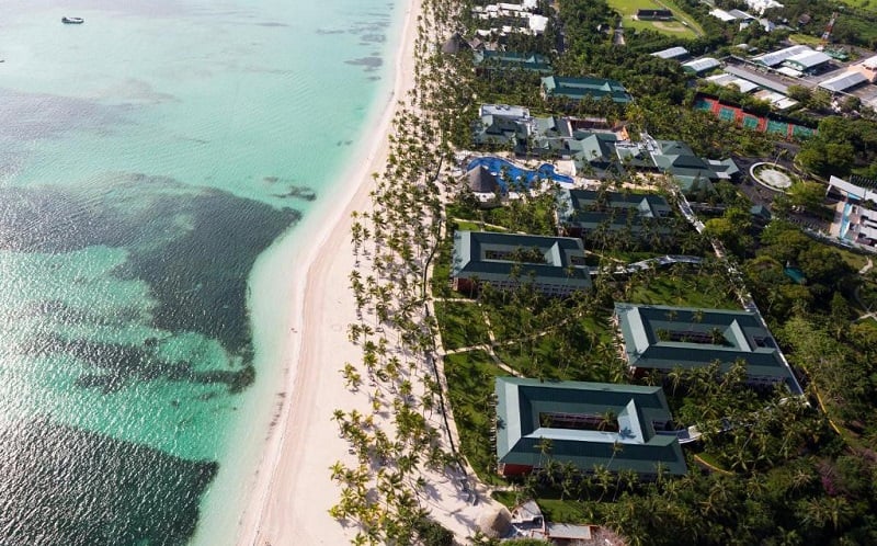 Estrutura do hotel Barceló Bávaro Beach em Punta Cana