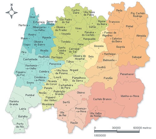 Região central de Portugal