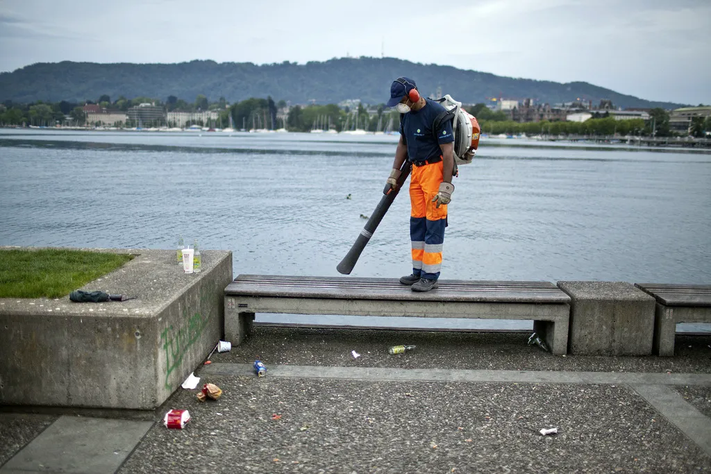 Limpeza na Suíça