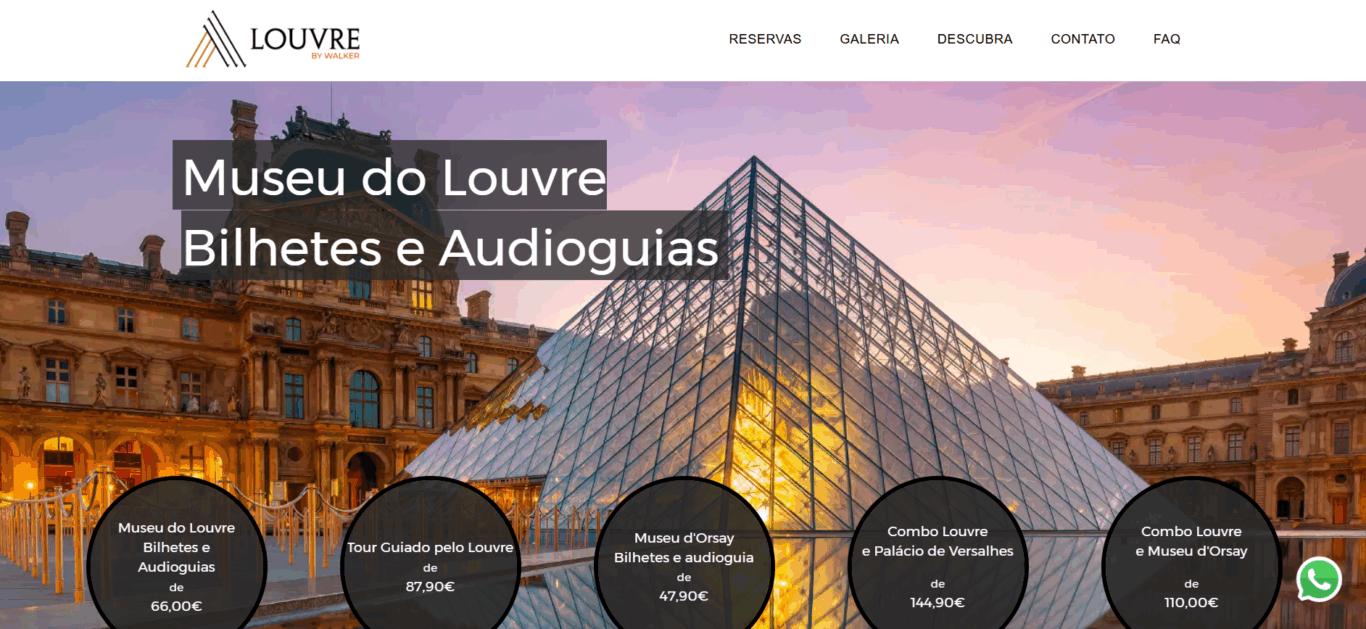 Site oficial do Louvre