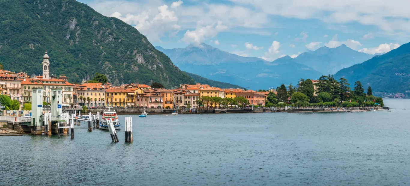 Visão geral do Lago de Como