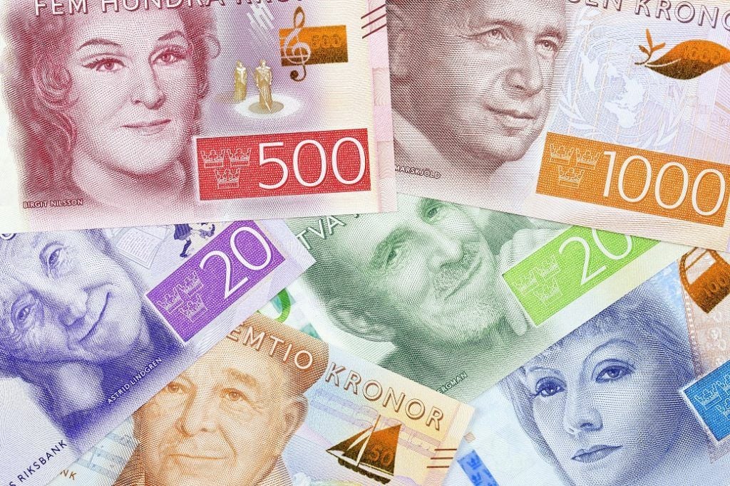 coroas suecas (SEK) 