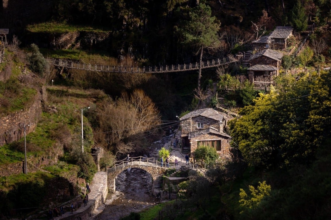 Visão panorâmica de Piodão