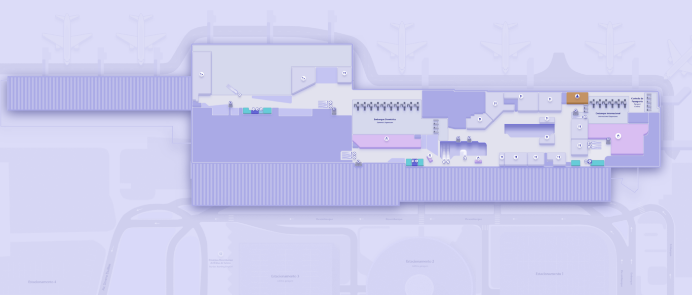 Aeroporto de Porto Alegre - Piso 3 Aeroporto de Porto Alegre - Piso 3