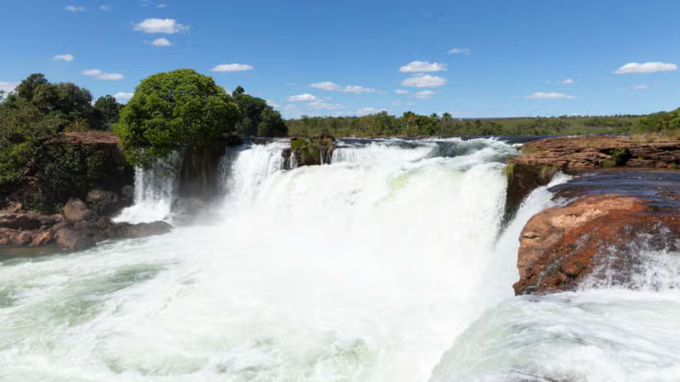 Cachoeira da Velha no Jalapão no Tocantins Cachoeira da Velha no Jalapão no Tocantins